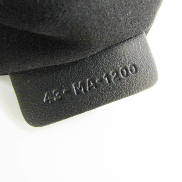 CHRISTIAN DIOR 43 MA 1200 Men's Leather Clutch Bag Black - Picture 9 of 10